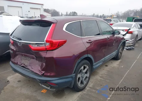 2019 Honda Cr-V Ex из США, поврежденный, VIN 2HKRW1H59KH502491